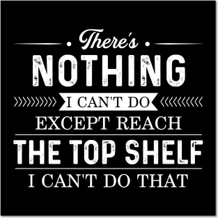 There's nothing I can't do except reach the top shelf Posters and Art